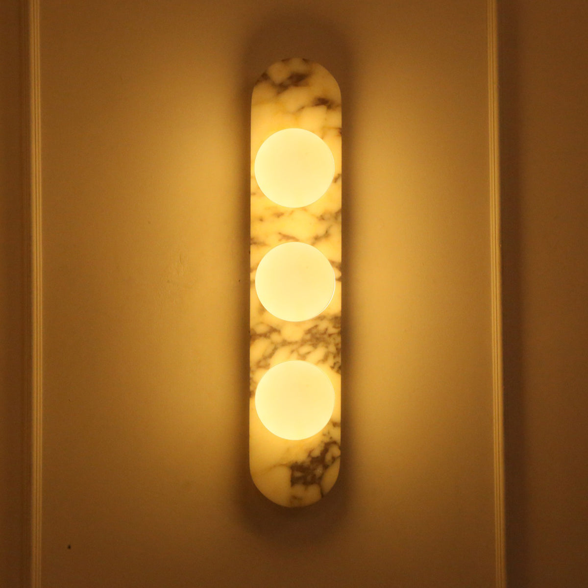 Shop Tall Claims Marble LED Wall Light Bedroom