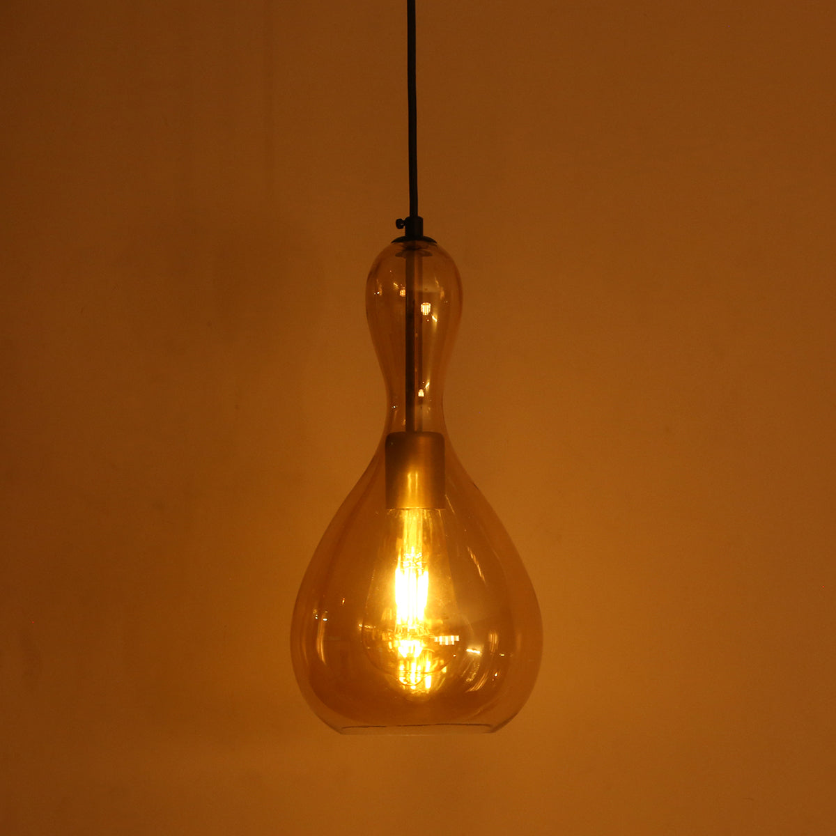 Shop Trance Sleek Amber Pendant Light Living Room