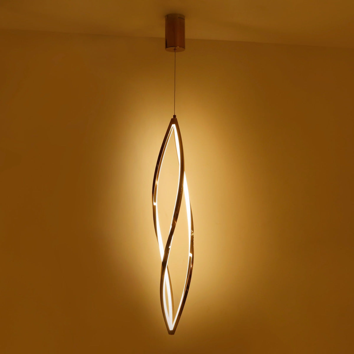 Shop Truly Madly Large Rose Gold LED Pendant Light online