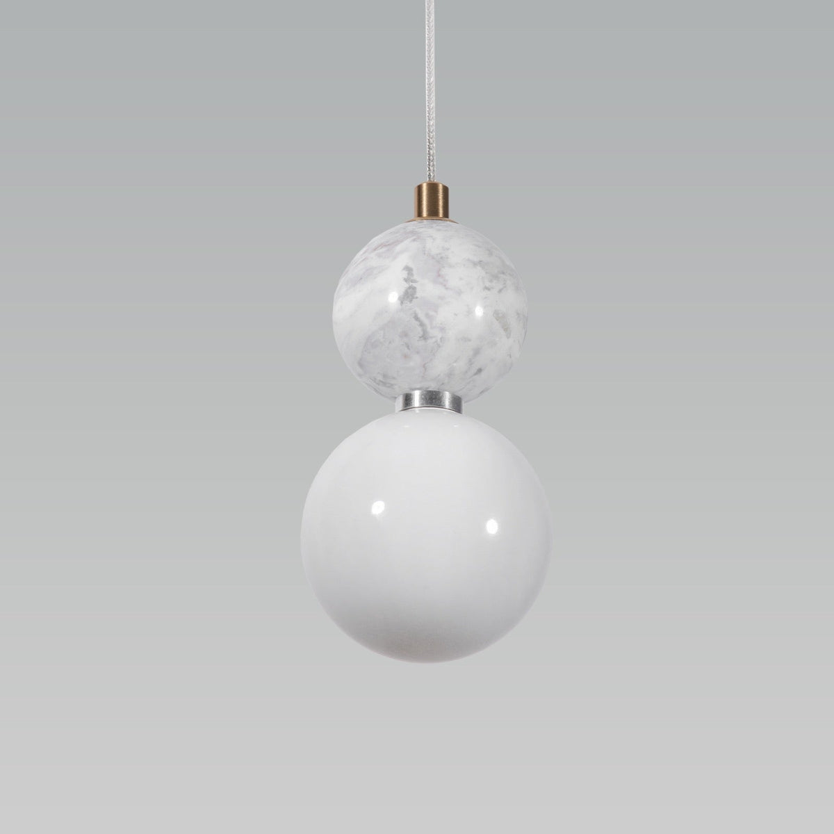 White marble pendant light hotsell