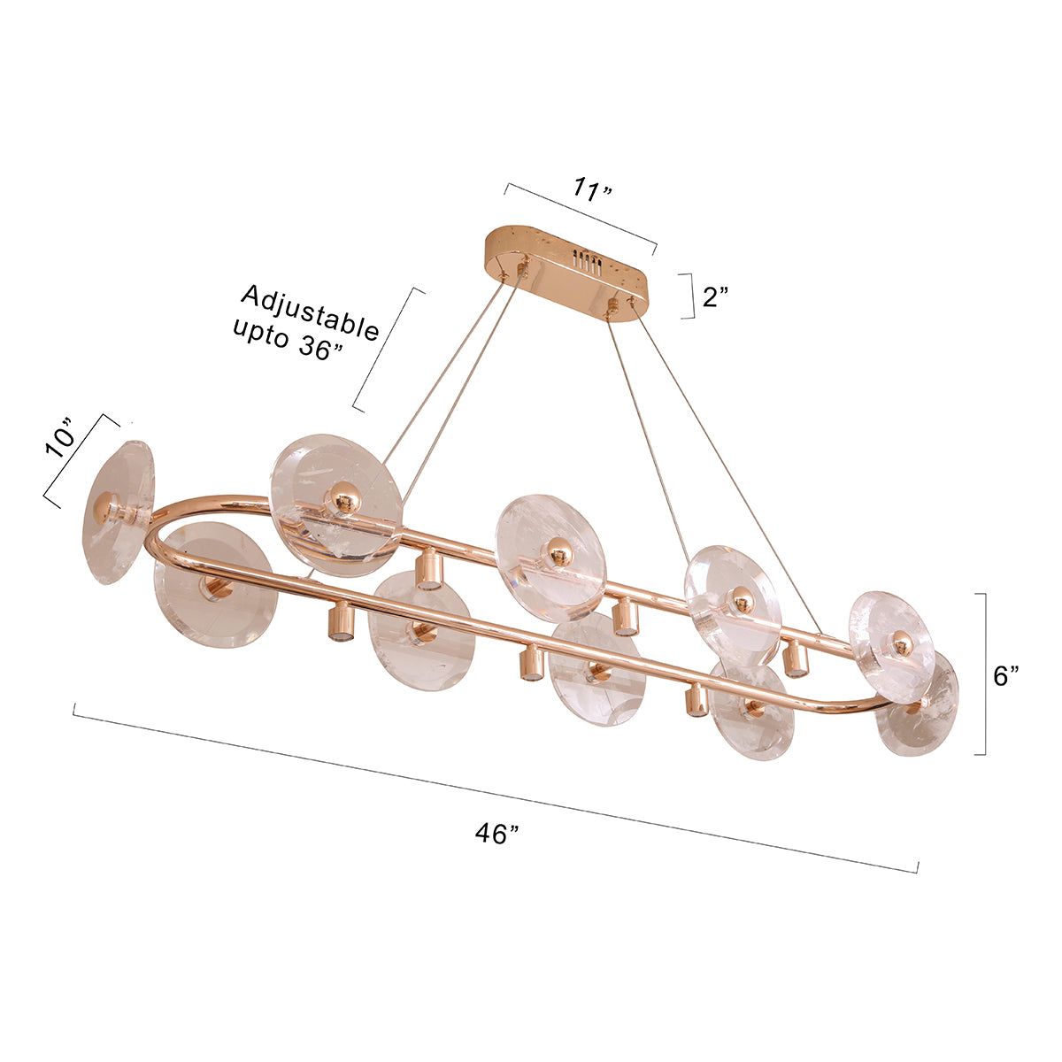 Shop Winter Sky LED Chandelier Online