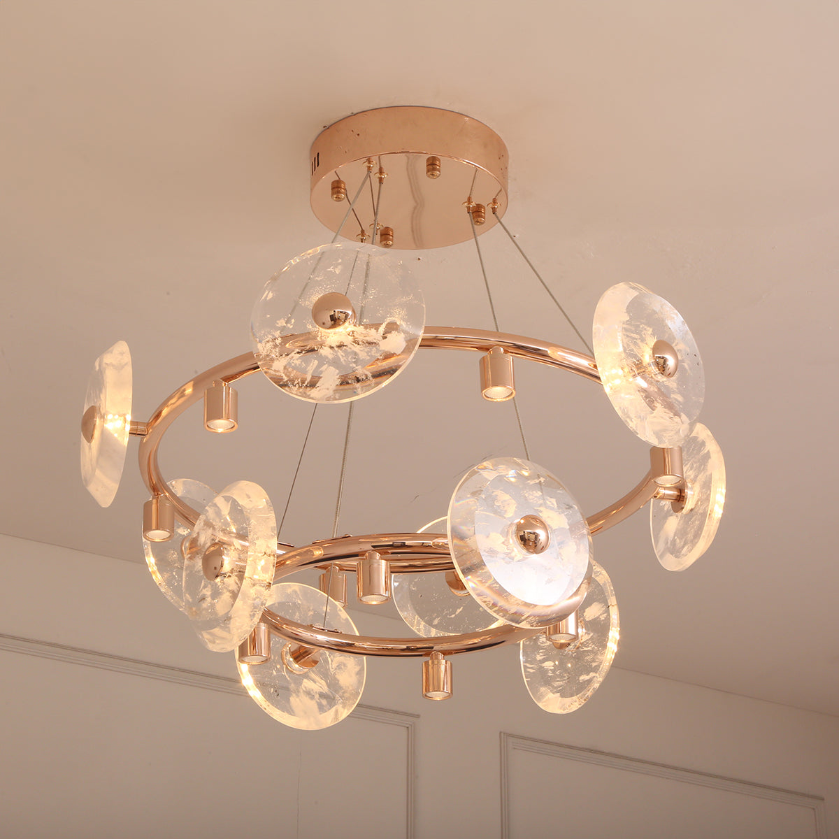 Shop Winter Sky Round LED Chandelier Online