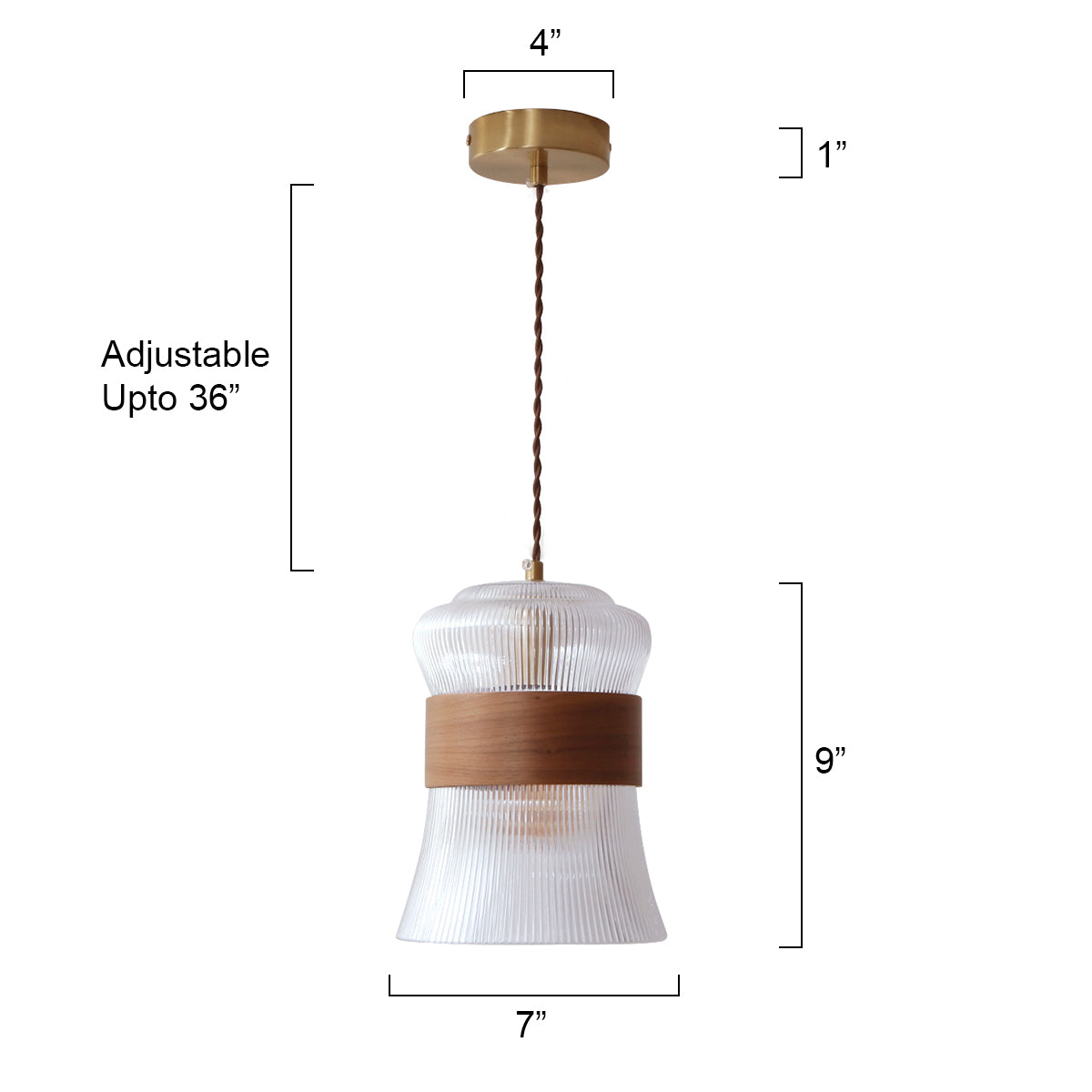 Shop Wooden Gaze Pendant Light Living Room