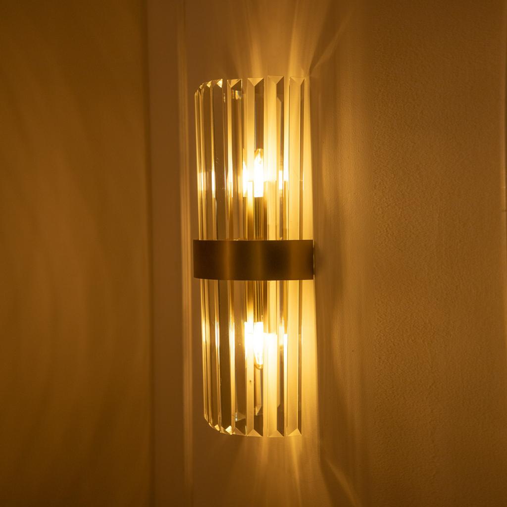 Shop Yoga Crystal Wall Light Sconce