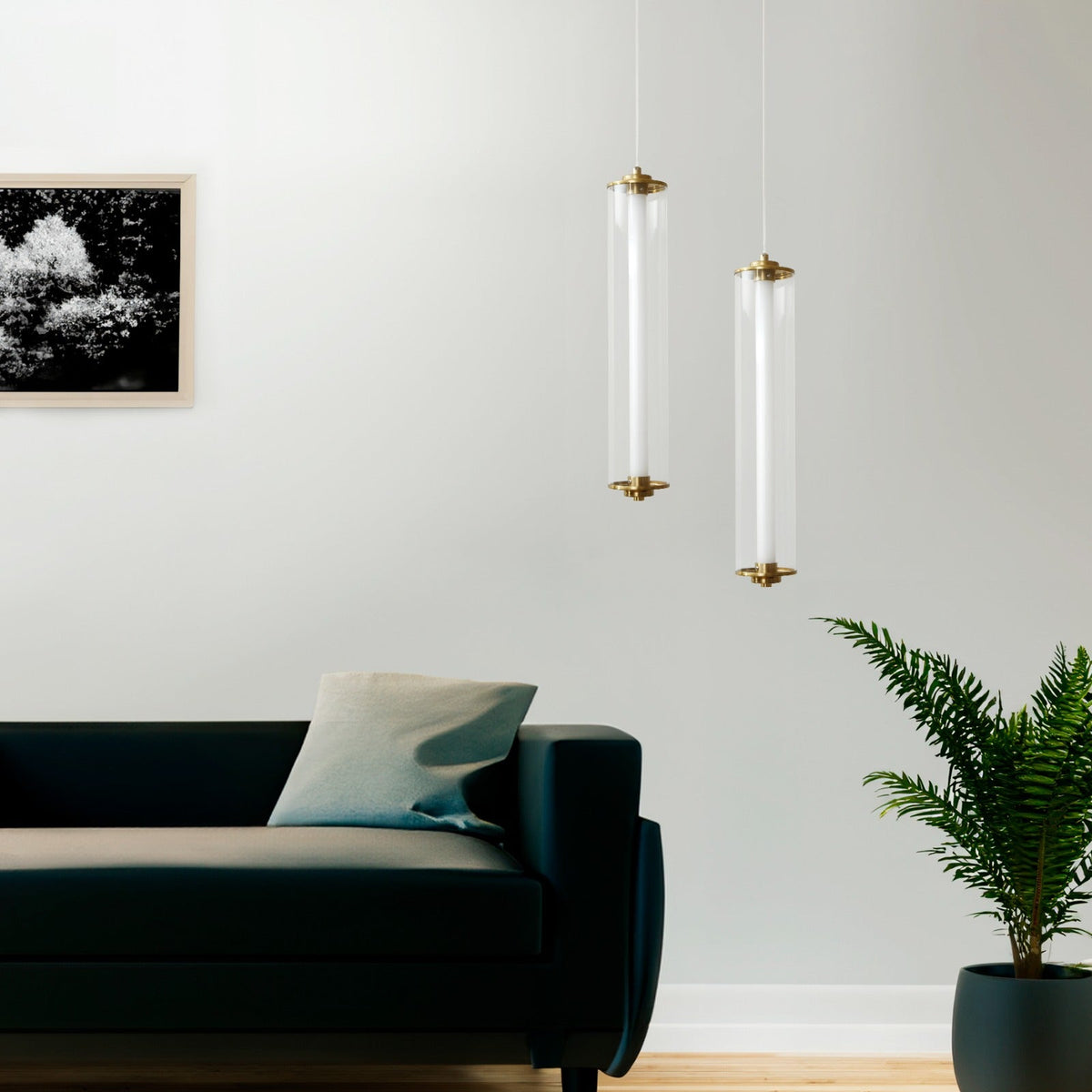 Shop Zen Aura LED Pendant Light hanging