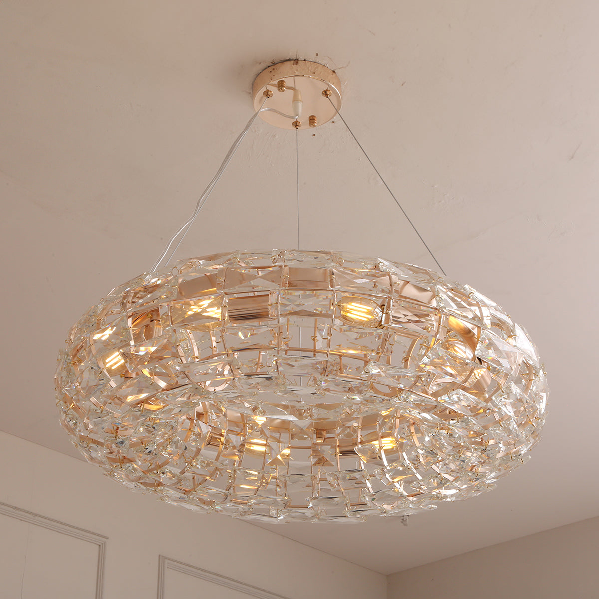 Shop Zero Gravity 600mm Crystal Chandelier Living Room
