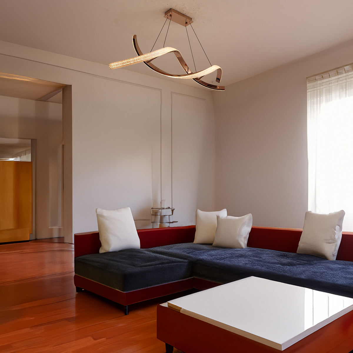 Sound of Space Smart (Dimmable &amp; Remote) LED Chandelier Online