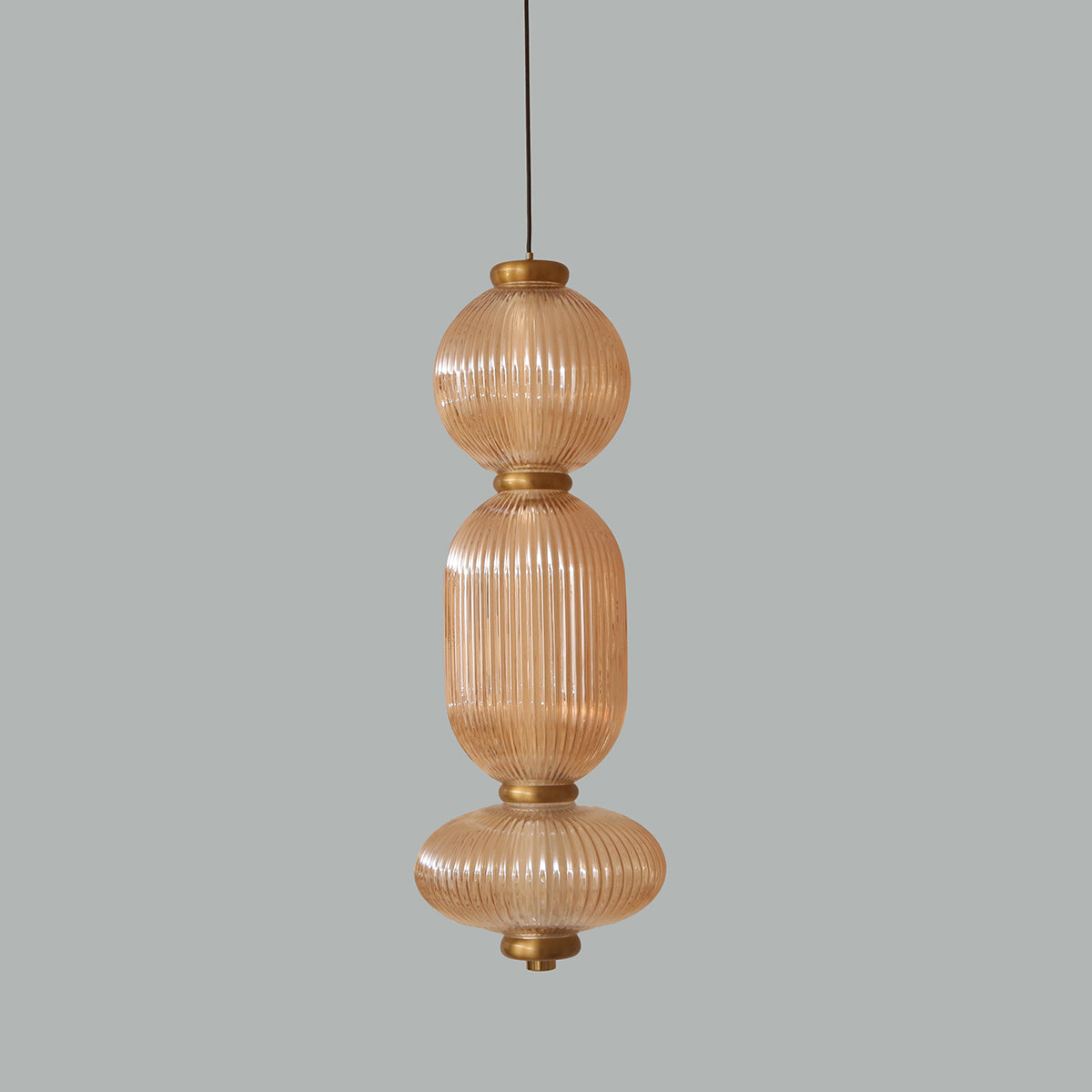 Shop Summer Joy Amber LED Pendant Light Interior Lights