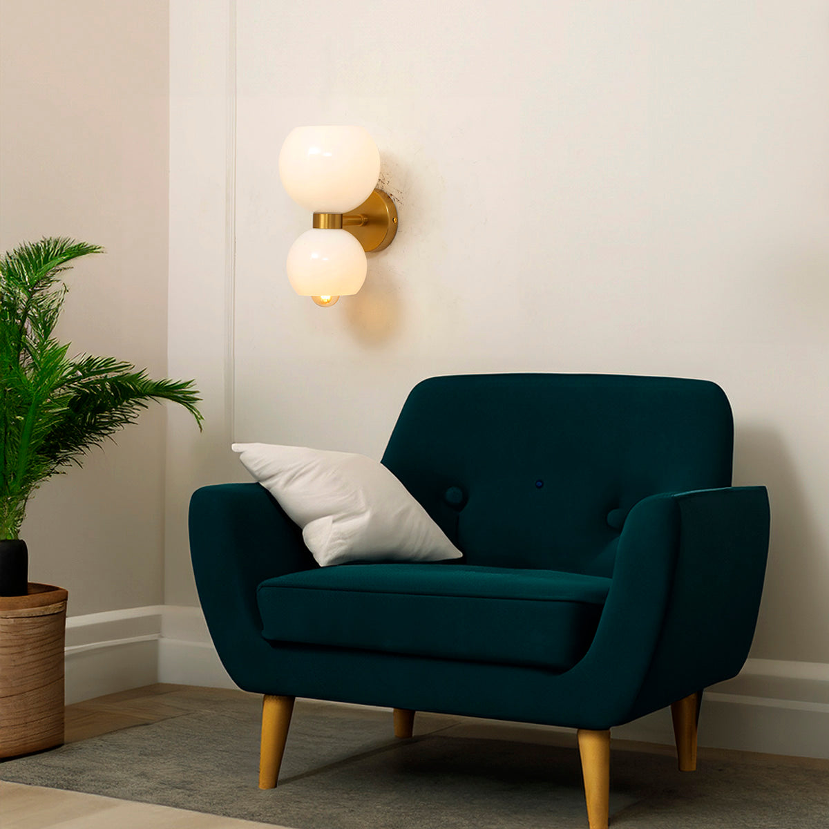 Shop Ticket To Heaven White Wall Light Interior Lights