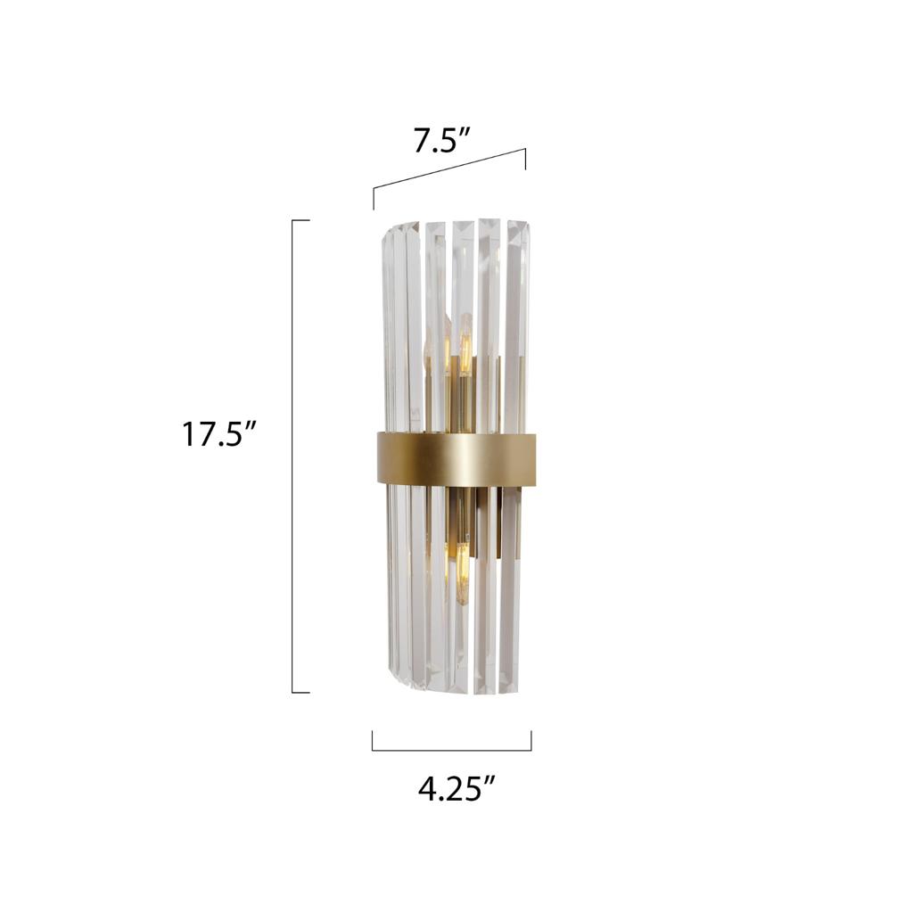 Yoga Crystal Wall Light online