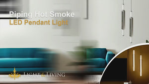 Piping Hot Smoke LED Pendant Light Video