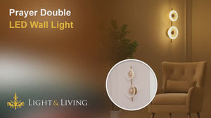 Prayer Double LED Wall Light Video