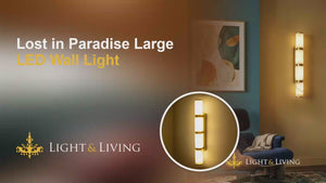 Buy Lost in Paradise Large LED Wall Light video