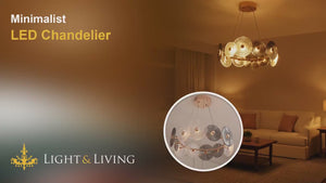 Minimalist LED Chandelier Video