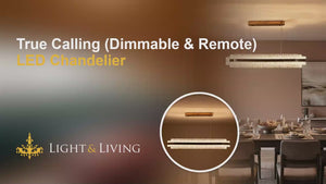 Buy True Calling Dimmable Remote LED Chandelier video