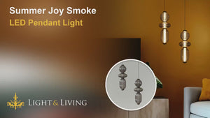 Summer Joy Smoke LED Pendant Light Video