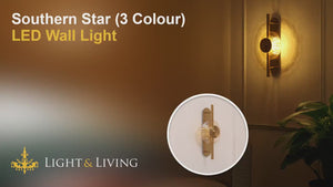 Southern Star (3 Colour) LED Wall Light Video