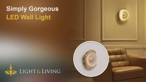 Simply Gorgeous LED Wall Light Video
