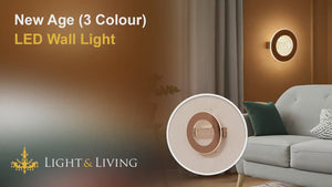 New Age (3 Colour) LED Wall Light Video