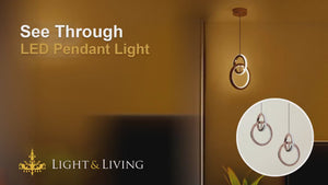 See Through LED Pendant Light Video