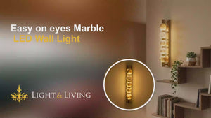 Buy Easy on eyes Marble LED Wall Light video