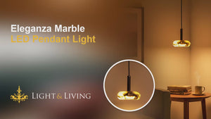 Buy Eleganza Marble LED Pendant Light video