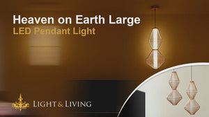 Heaven on Earth Large LED Pendant Light Video