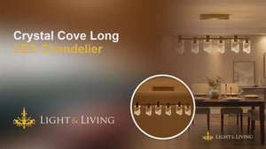 Buy Crystal Cove Long LED Chandelier video