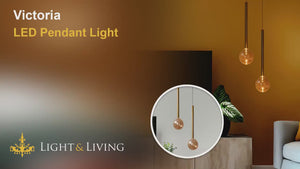 Victoria LED Pendant Light Video