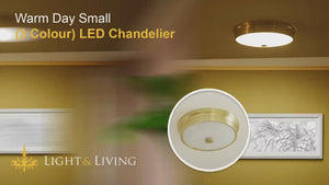 Warm Day Small (3 Colour) LED Chandelier Video