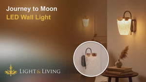 Journey to Moon LED Wall Light Video