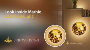Buy Look Inside Marble LED Wall Light video
