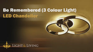 Be Remembered (3 Colour Light) LED Chandelier Video