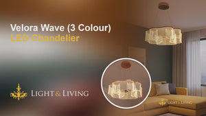 Buy Amara Glass Long LED Pendant Light video
