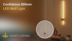 Confidence 800mm LED Wall Light Video