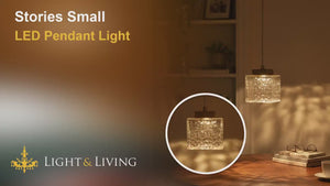 Stories Small LED Pendant Light Video