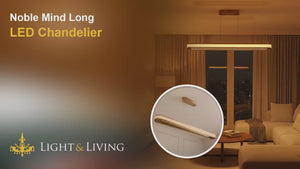 Noble Mind Long LED Chandelier Video