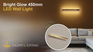 Bright Glow 450mm LED Wall Light Video