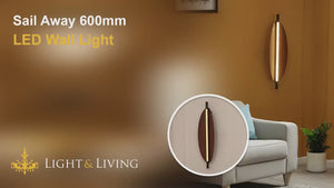 Sail Away 600mm LED Wall Light Video