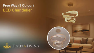 Free Way (3 Colour) LED Chandelier Video