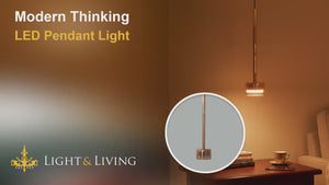 Modern Thinking LED Pendant Light Video