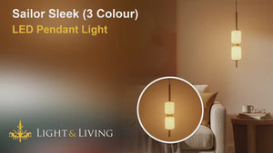Sailor Sleek (3 Colour) LED Pendant Light Video