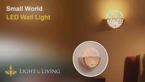 Small World LED Wall Light Video