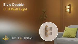 Elvis Double LED Wall Light Video