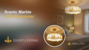 Buy Scenic Marble LED Chandelier video