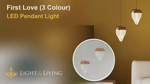 First Love (3 Colour) LED Pendant Light Video