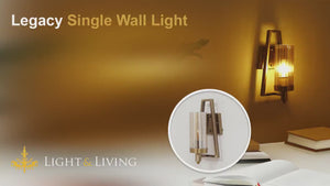 Legacy Single Wall Light Video