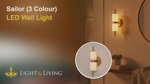 Sailor (3 Colour) LED Wall Light Video