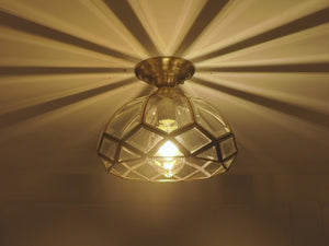 Beautiful Brass Ceiling Chandelier Video