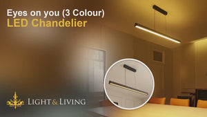 Eyes on you (3 Colour) LED Chandelier Video